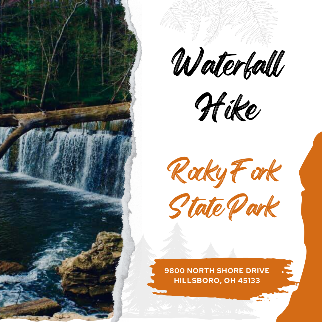 Waterfall Hike at Rocky Fork State Park