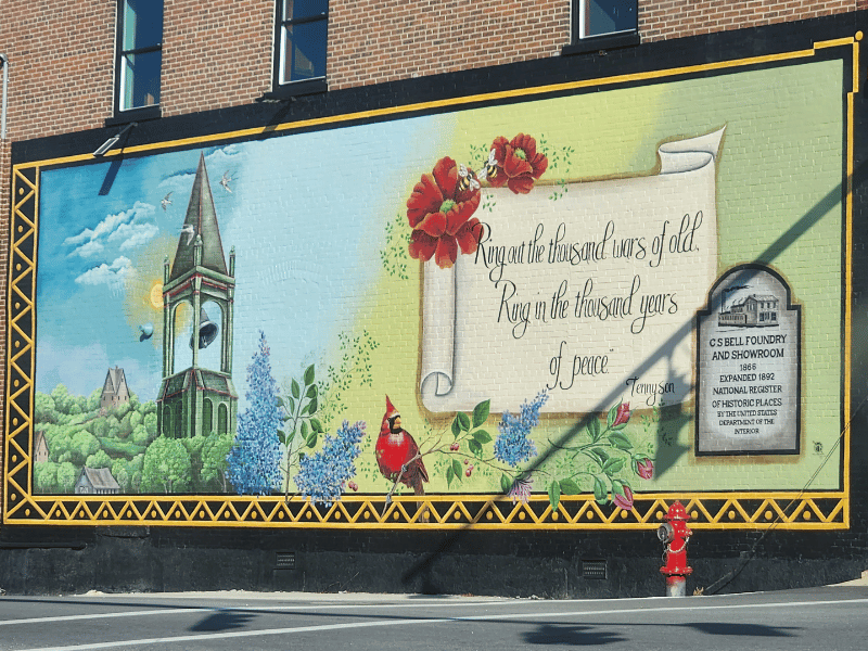 C S Bell Foundry & Showroom Mural